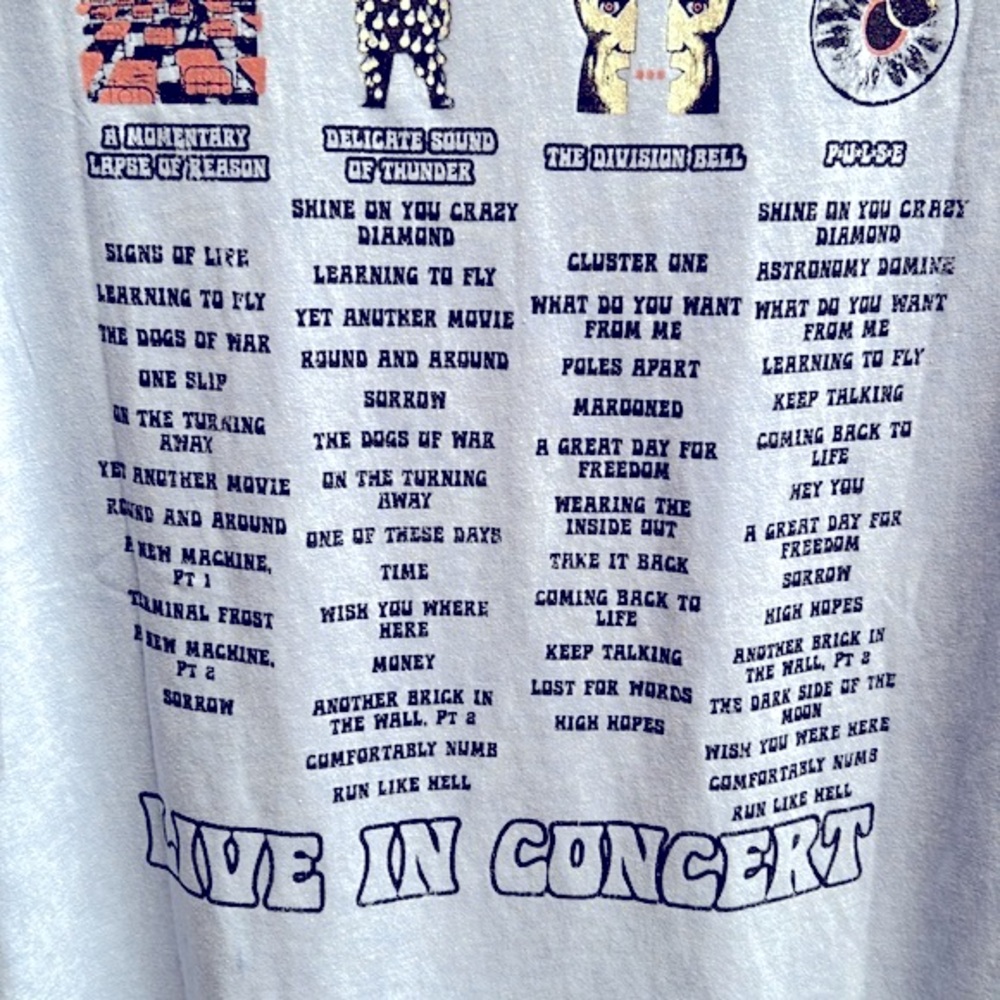 Pink Floyd Division Bell Graphic T-Shirt - Picture 9 of 9
